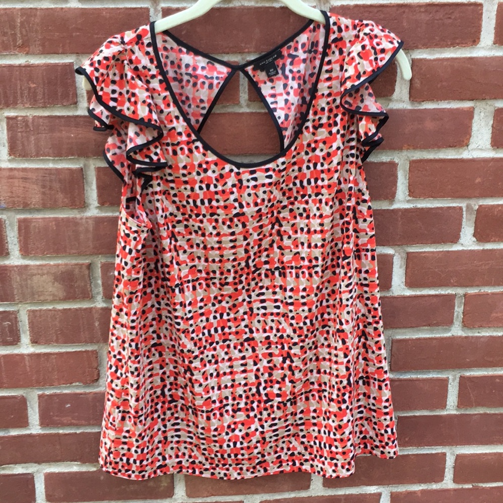 Ann Taylor flutter sleeve top 10